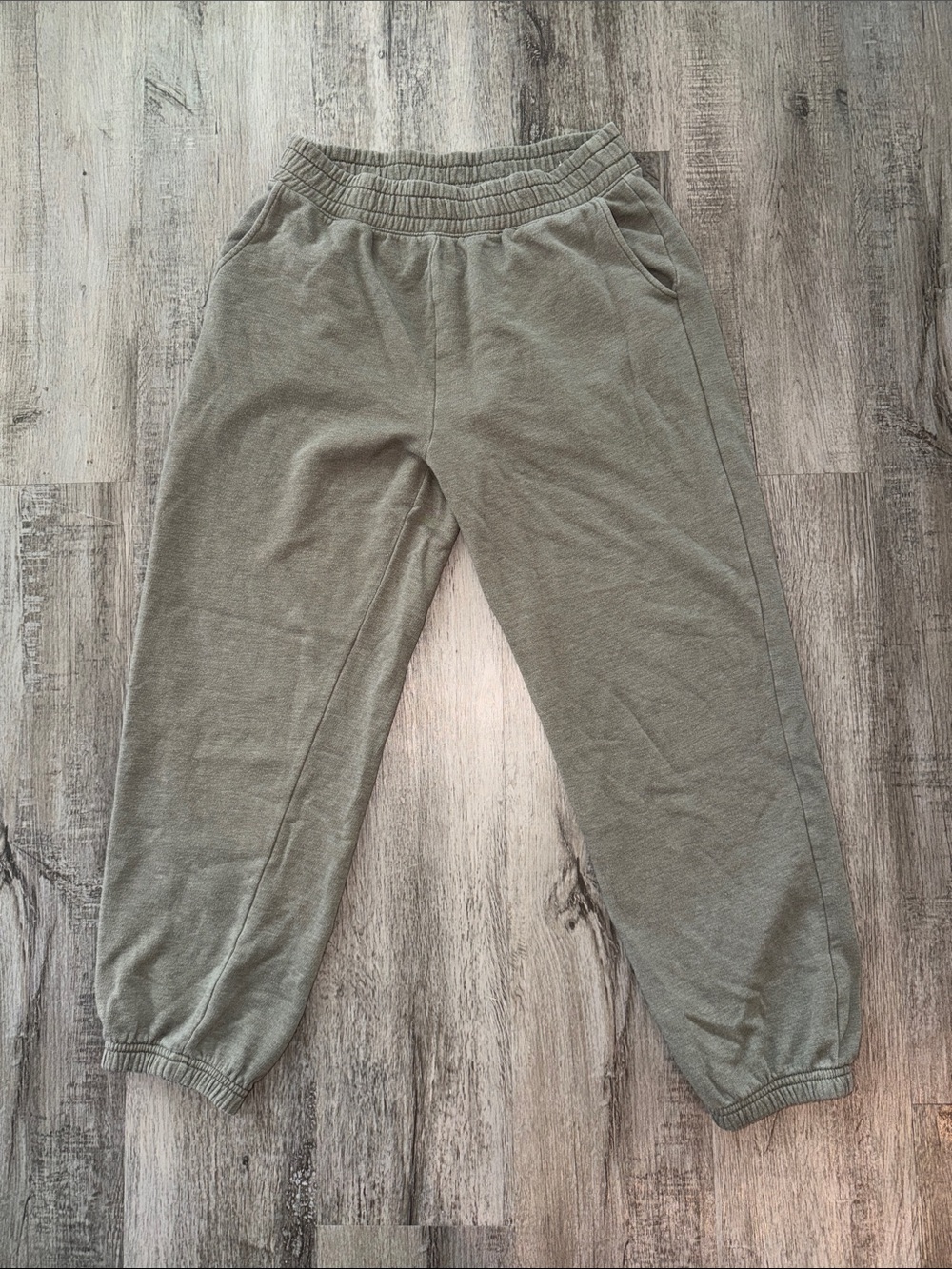 American Eagle Outfitters Womens Olive Jogger Pants